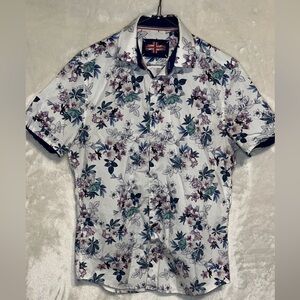 Floral Print Men’s Button Down